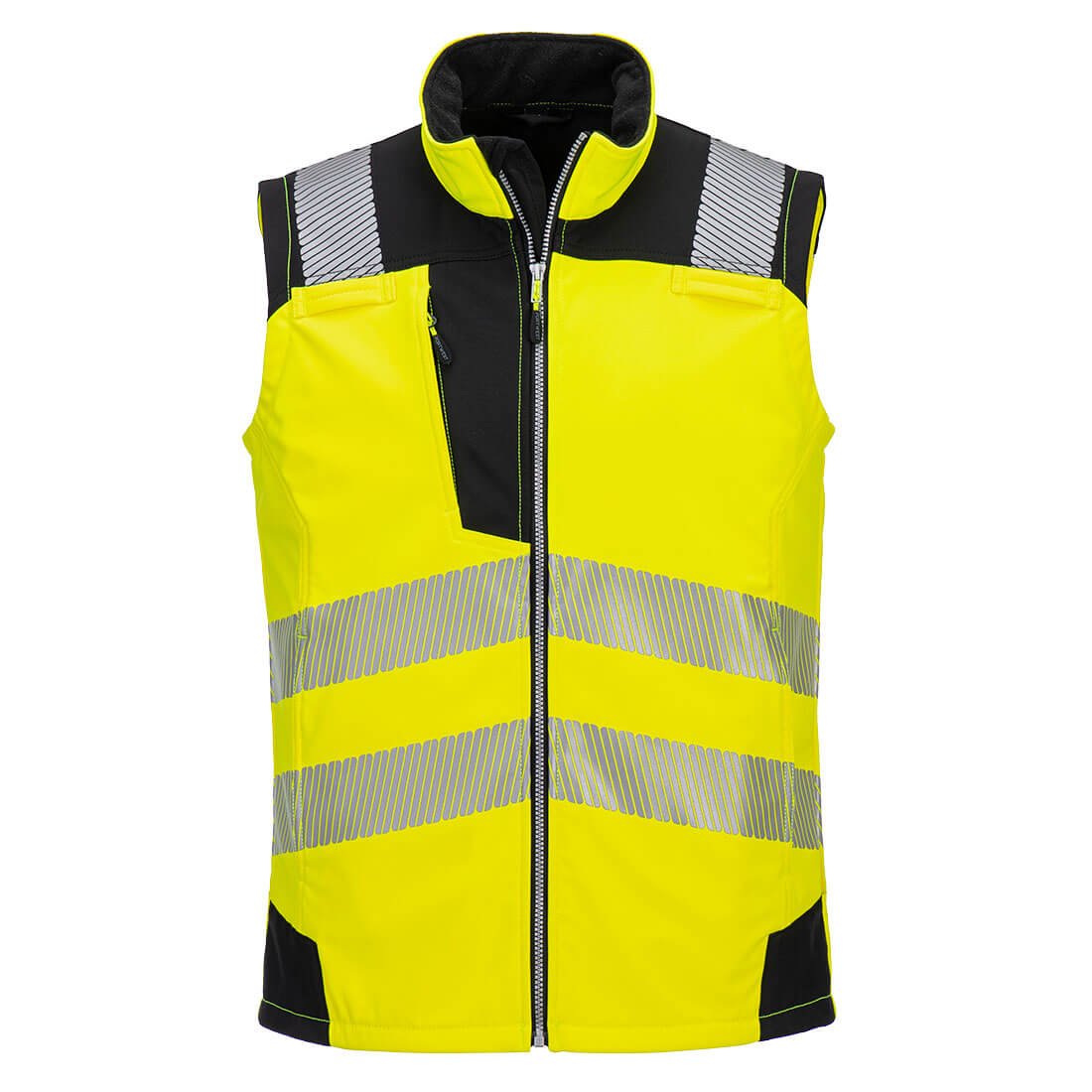 HI VIS SOFTSHELL GILET