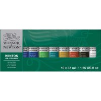 Winton Oil Colour 10x37ml Tube set
