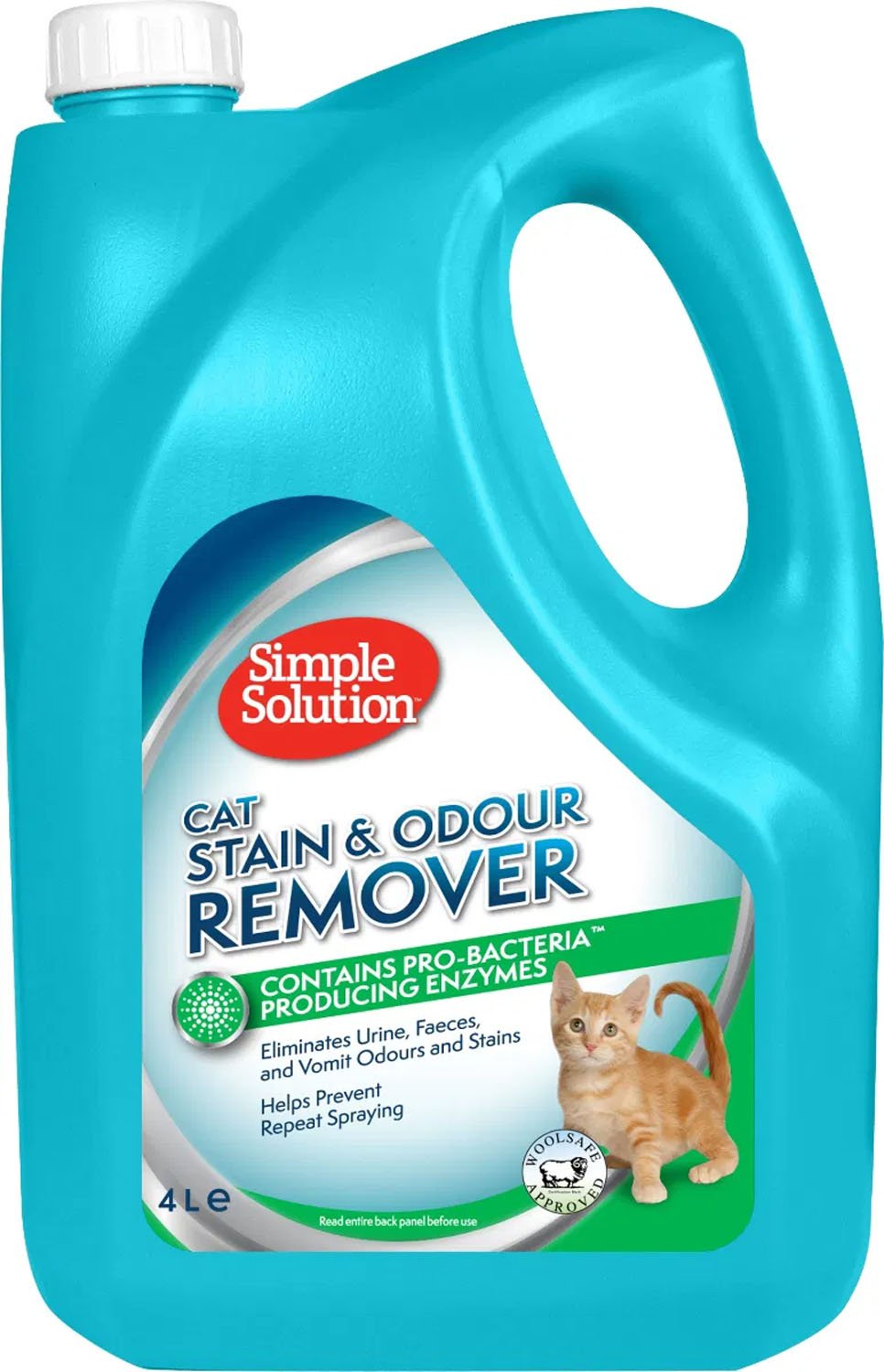 Simple Solutions Stain & Odour Remover Cats 4ltr
