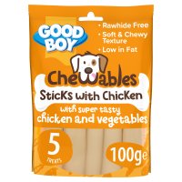Good Boy Chewables Chicken Sticks 5pk x 18