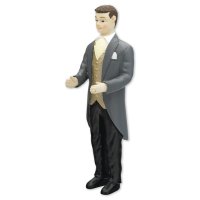 Resin Inter Changeable Caucasian Groom - 150mm