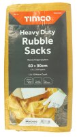 Heavy Duty Rubble Sacks 60x90cm Pack 10
