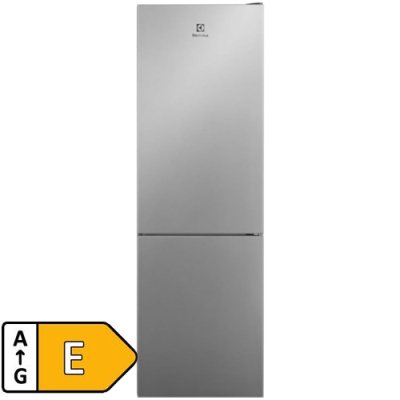 Electrolux 60/40 185cm Frost Free Fridge Freezer – Stainless Steel | LNT6ME32U2