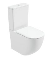 INSPIRE FULLY SHROUDED CLOSE COUPLED RIMLESS WC - SEQUENCE SEAT