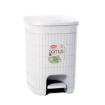 Domus Large 20L Dustbin - White