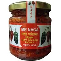 Mr Naga Very Hot Pepper Pickle 190g