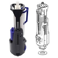 Geberit Type 240 Dual Flush Valve 238.542.00.1
