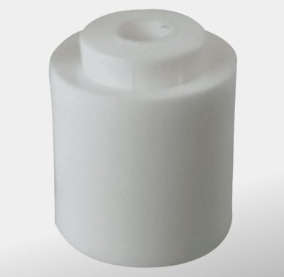 Pipe Clip Spacer Support Post 15mm White P400