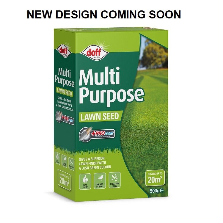 Doff Multipurpose Lawn Seed with PROCOAT 500g Wilsons Import