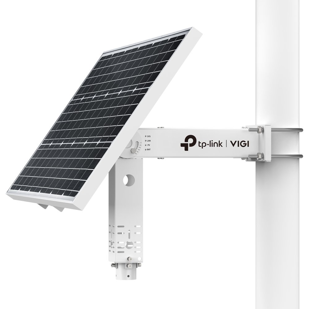 VIGI SP9030 solar panel and battery power supply system front layout  