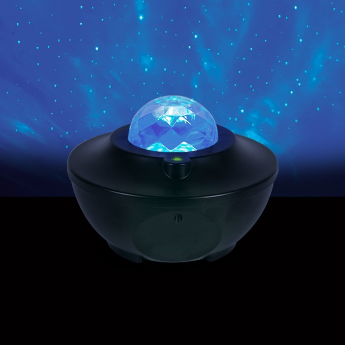 One Light Star Projector/Speaker Light 8W