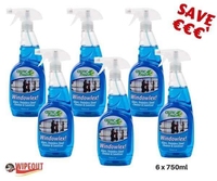 Windowlex Glass, Steel & Sanitiser 6x750ml sp