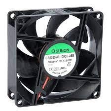 DC Fan 48 Volt 80mm High, 25mm deep