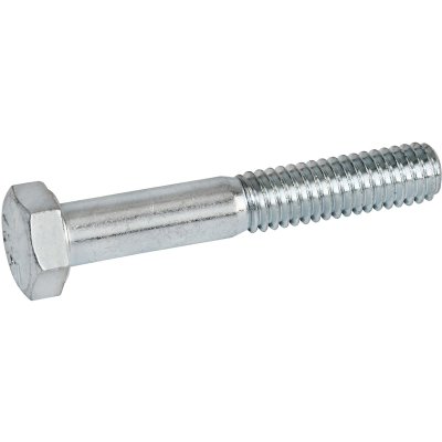 DIN 931 Hexagon Head Bolt 5/16"x1 1/2" Steel Zinc-Plated 8.8