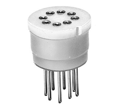 Teflon Sockets for TO5 Transistor, 6 contacts