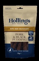 Hollings Gourmet Pork & Black Pudding Sausage 70g x 12