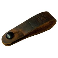 TGI Leather Loop Strap Connector &ndash; Brown