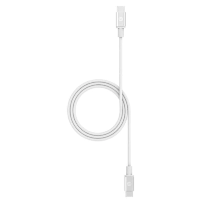 Mophie Charge And Sync USB-C To USB-C Cable White - 1.5m