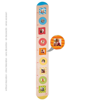 Height chart with photo frames I