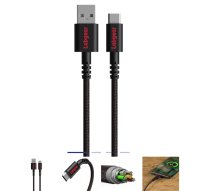 1M RUGGED USB-A TO USB-C CABLE