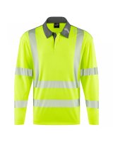 GEORGEHAM EVOVIZ COOLMAX HIGH PERFORMANCE SLEEVED POLO SHIRT