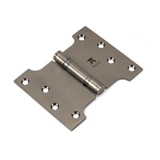 49561 - Aged Bronze 4 Inch x 3 Inch x 5 Inch Parliament Hinge (Pair) SS