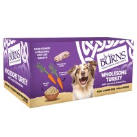 Burns Tray Adult Dog - Turkey 150g x 7