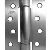 J9800SC-Spring Hinges (3 Pack) 4" Satin Chrome SQ- Not Ce Marked