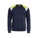 Tranemo Flame retardant Hi-Vis sweatshirt Yellow/Navy  