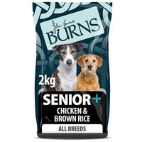Burns Senior+ Dog Medium/Large Breed Chicken & Brown Rice 2kg