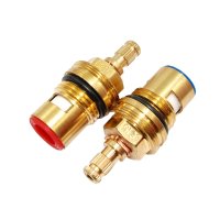 1/2" Pair Ceramic Tap Cartridge Hot/Cold CC15
