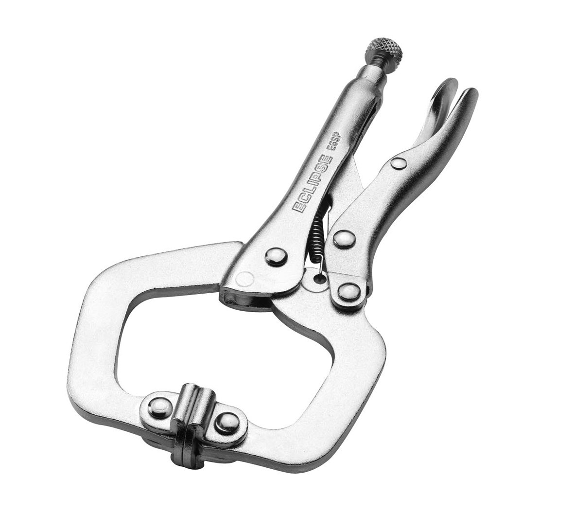 Eclipse Locking C-Clamp 6in Swivel Pads