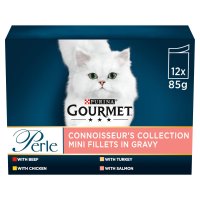 Gourmet Perle Pouch Connoisseurs Selection 85g 12pk x 4