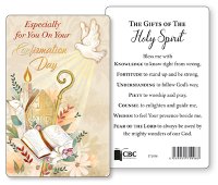 Prayer Card/Confirmation Symbolic   (F71998)