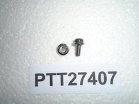 M5 X 12 A2 ST/ST HEX BOLT WITH FLANGE