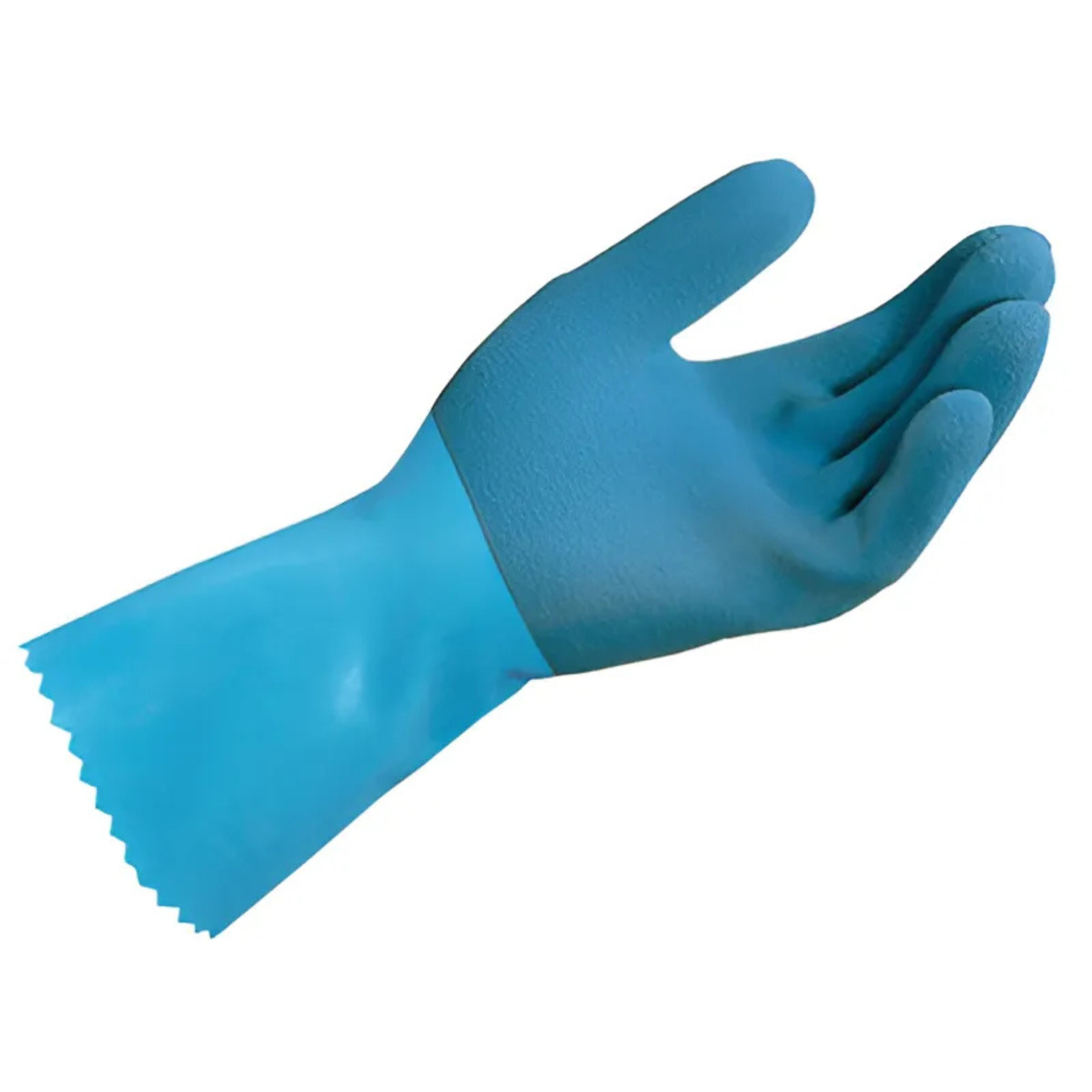 Mapa Jersette, Pebbled Latex Glove, Blue