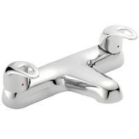Tucker French Radlett Two Taphole Deck Mounted Bath Filler Chrome