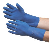Ansell AlphaTec Latex Gloves 87-029 Blue 