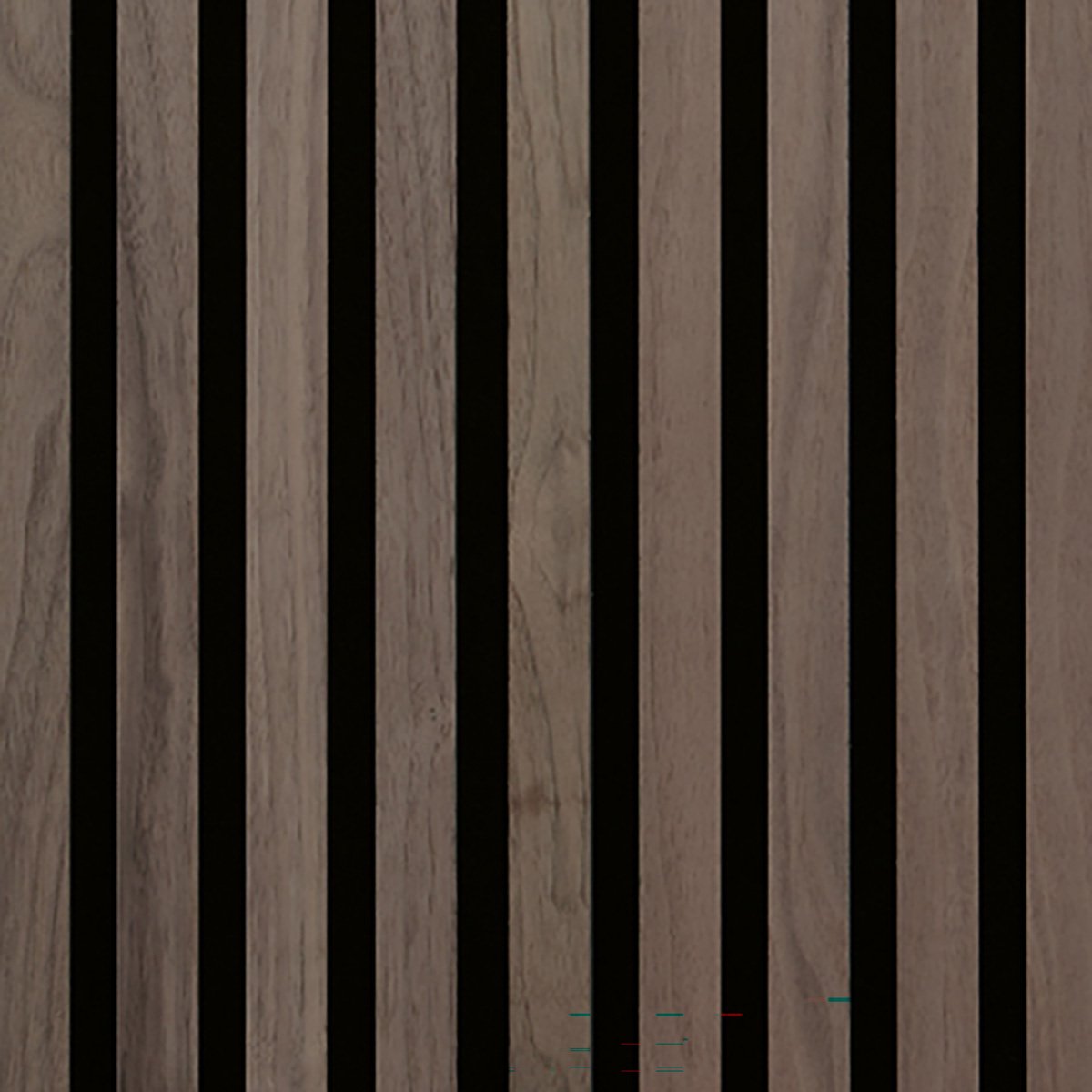 Fibrotech Acoustic Panel 2.44m x 605mm x 22mm - Walnut