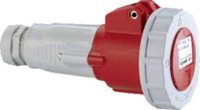 COUPLER SOCKET 3 PIN+NEUTRAL+EARTH 63A 380V IP67