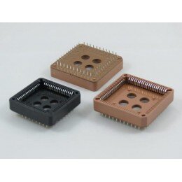 32 way,  PLCC socket Plated Through Hole