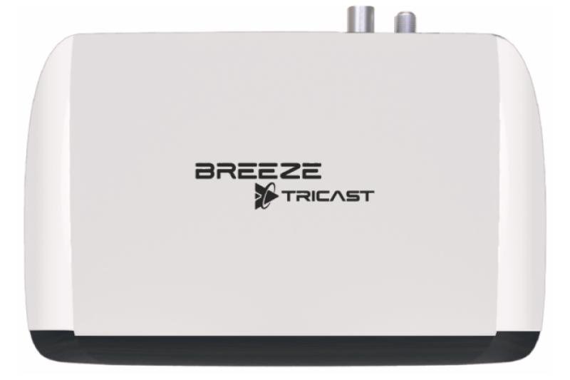 Breeaze TRICAST Android TV and DVB combo receiver