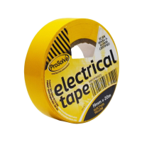 ProSolve ELECTY20 Electrical Tape 19mm x 20m (Yellow)