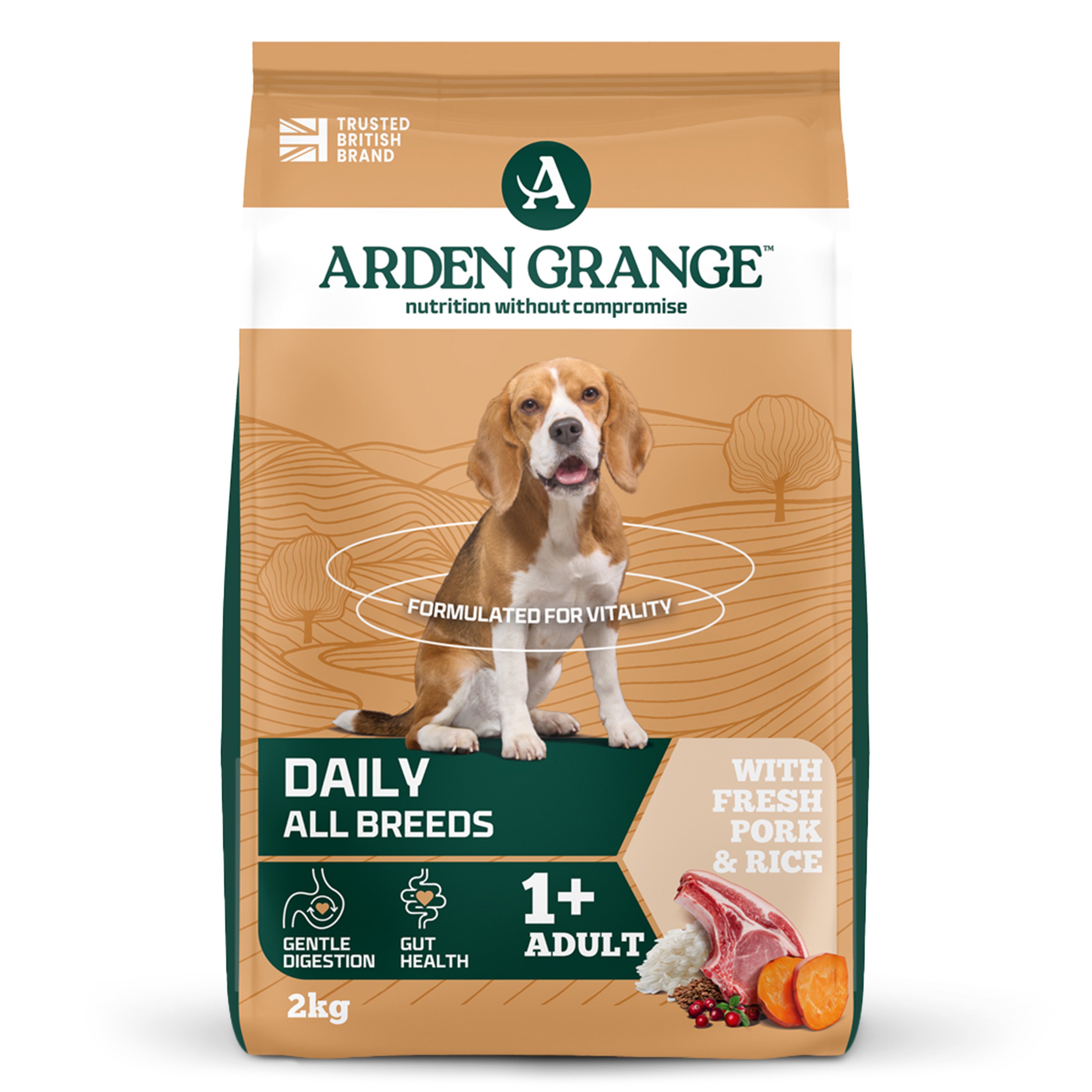 Arden Grange Dog Adult Pork & Rice