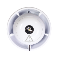 SmartCell Information White Sounder and Ceiling Visual Indicator (Blue Flash) 