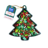 CHRISTMAS NOVELTY SPRINKLES -OH CHRISTMAS TREE (90G) 