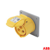 216RU4 16A 110V 3P Straight Socket