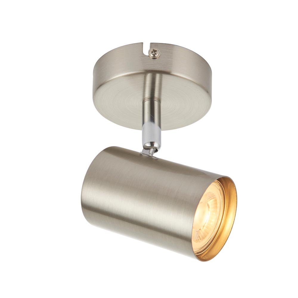 Saxby Arezzo 1 Light SpotLight Satin Chrome