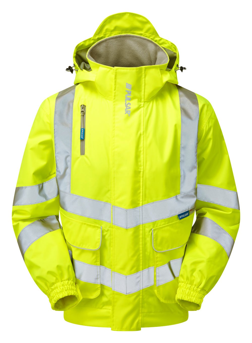 PULSAR&reg; Protect Mesh Lined Bomber Jacket Yellow - Recycled Content