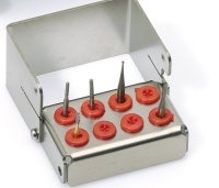 Bur Stand 8-Hole Plug-In Blue - DMI Dental Consumables Ireland - Next Day Delivery